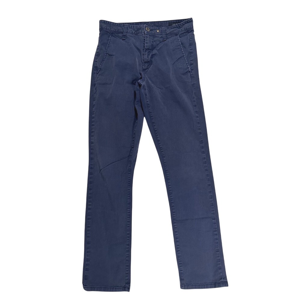 Rag &‎ Bone New York Mens Pants Blue Casual Mid-Rise Chinos Trousers Size 28